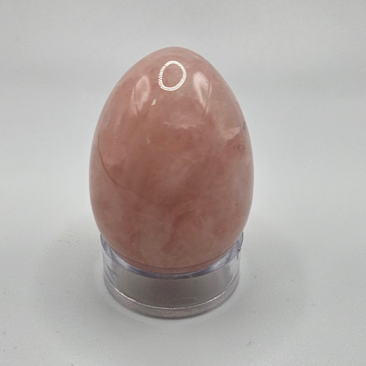 Rose Quartz Egg Specimen 3 inch.