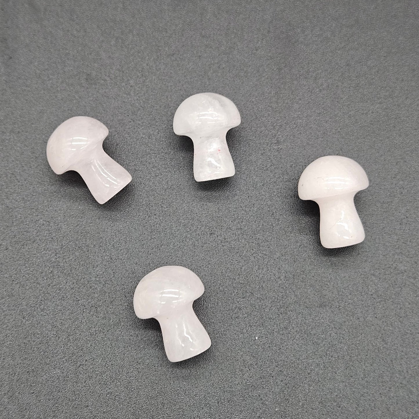 Rose Quartz Mini Mushroom.