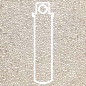 SIZE 11 SEED BEAD PEARL CEYLON COLOR.