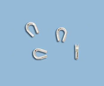 STERLING SILVER WIRE PROTECTORS 10 PACK 0.21.