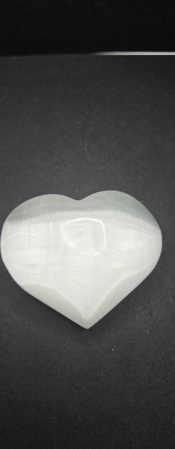 Selenite Heart.