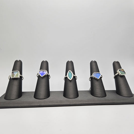 Sterling Silver Butterfly Ring.