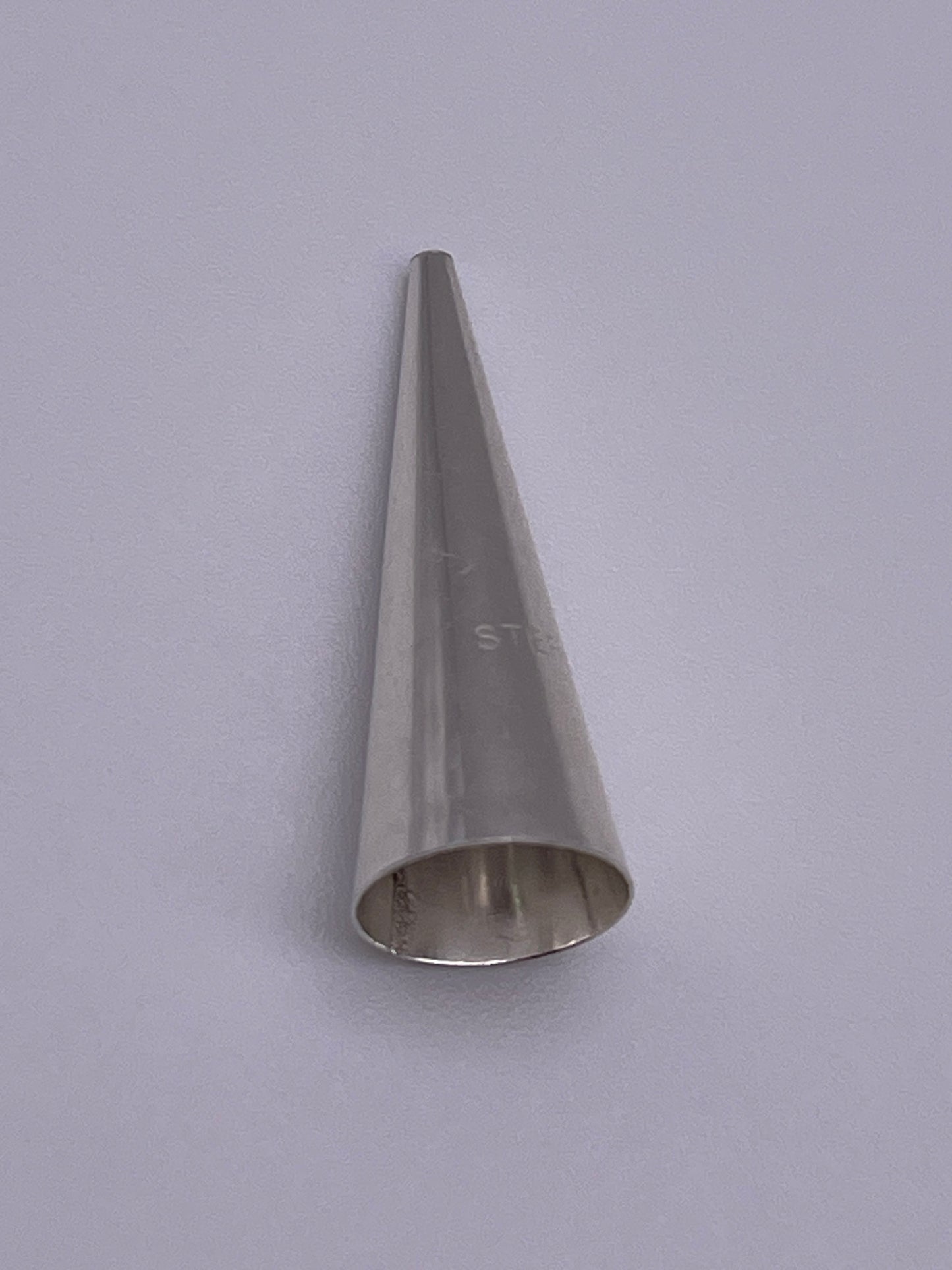 Sterling Silver Cone 1 1/8”.
