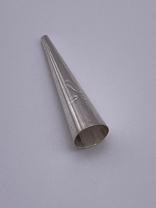 Sterling Silver Cone 1 1/8” 8mm.