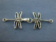 Sterling Silver Dragonfly Clasp  2.25 inches.
