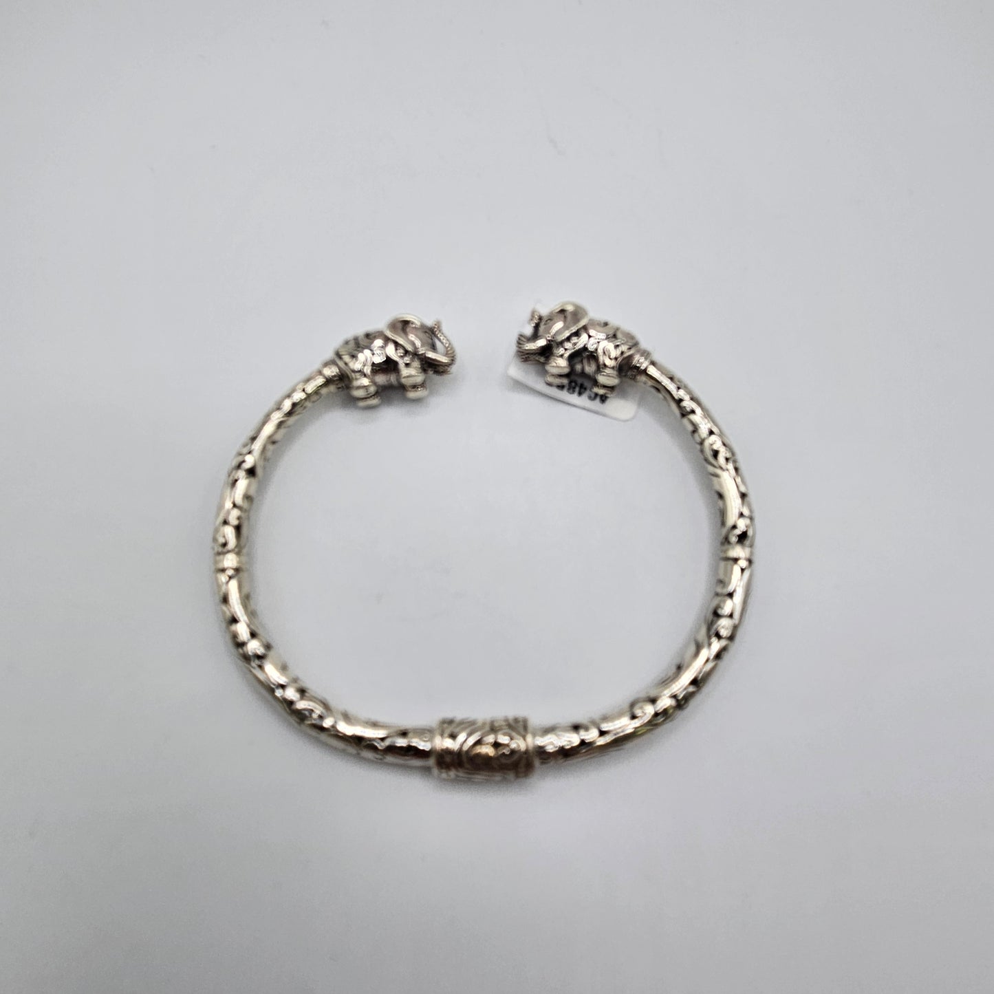Sterling Silver Elephant Bracelet.