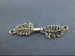 Sterling Silver Feather Clasp  2 inches.