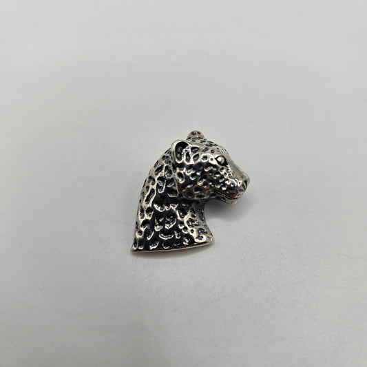 Sterling Silver Leopard Pendant.