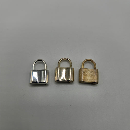 Sterling Silver Medium Lock Clasp.