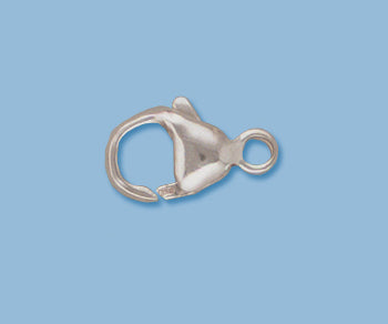Sterling Silver Oval Lobster Clasp 13mm.