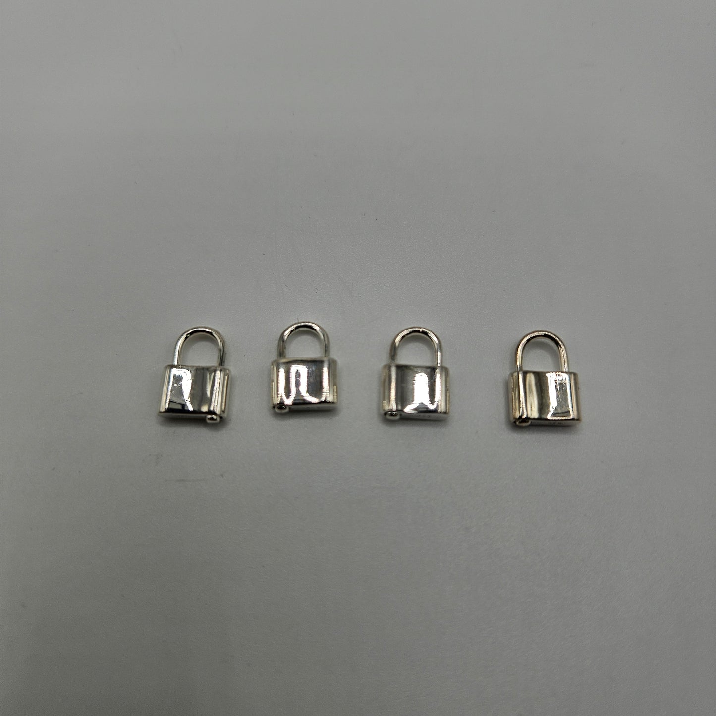 Sterling Silver Small Lock Clasp.