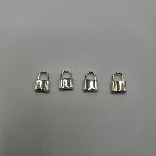 Sterling Silver Small Lock Clasp.