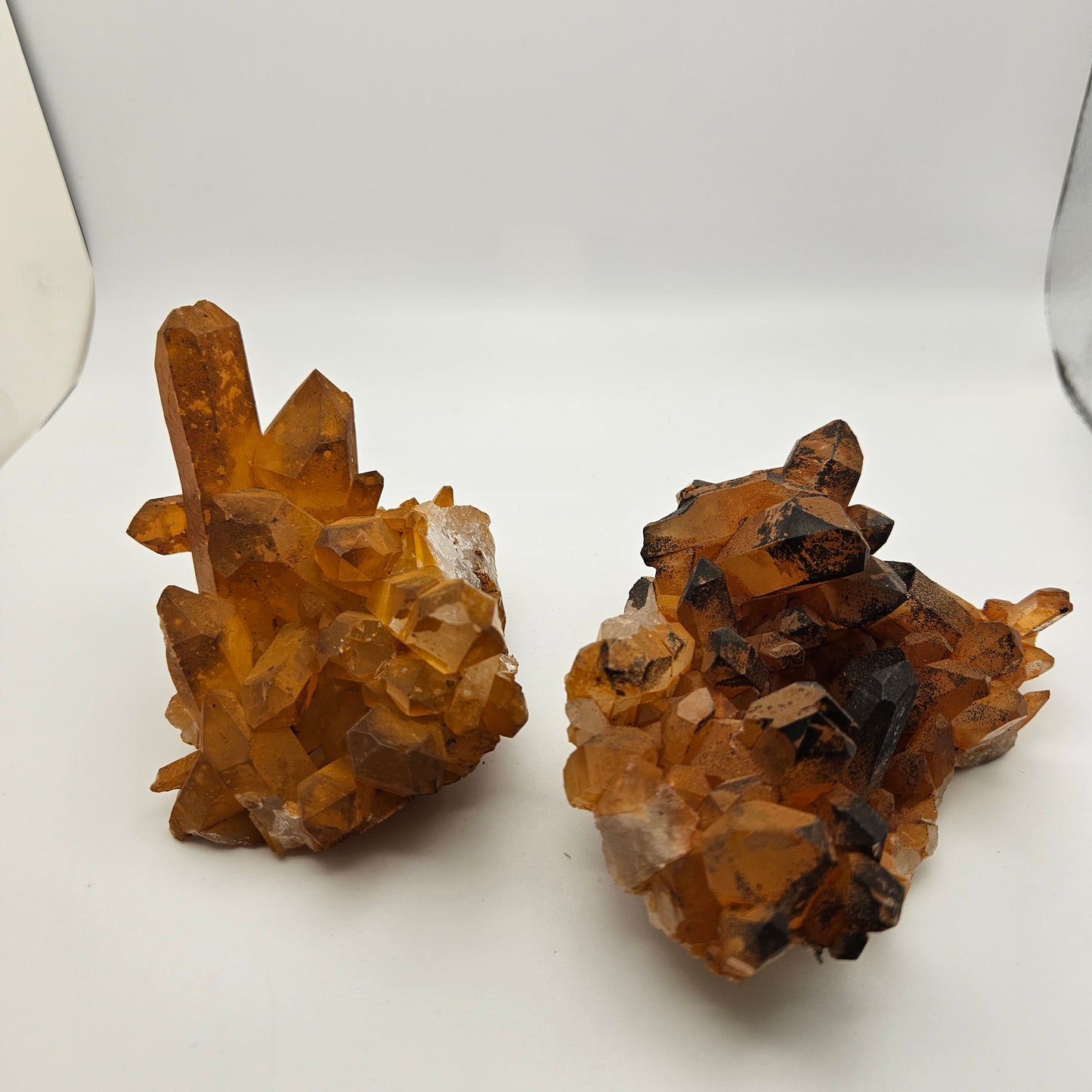 Tangerine Quartz Cluster.