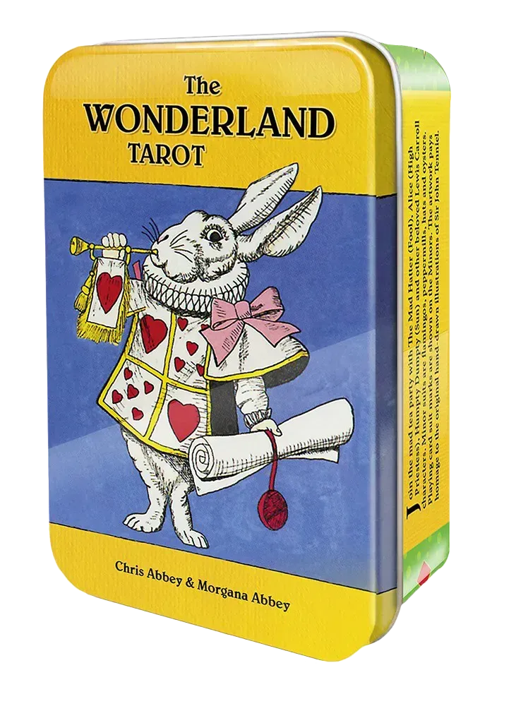 The Wonderland Tarot in a Tin.