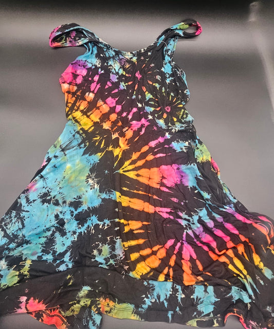Tie-Dye Sundress Black.