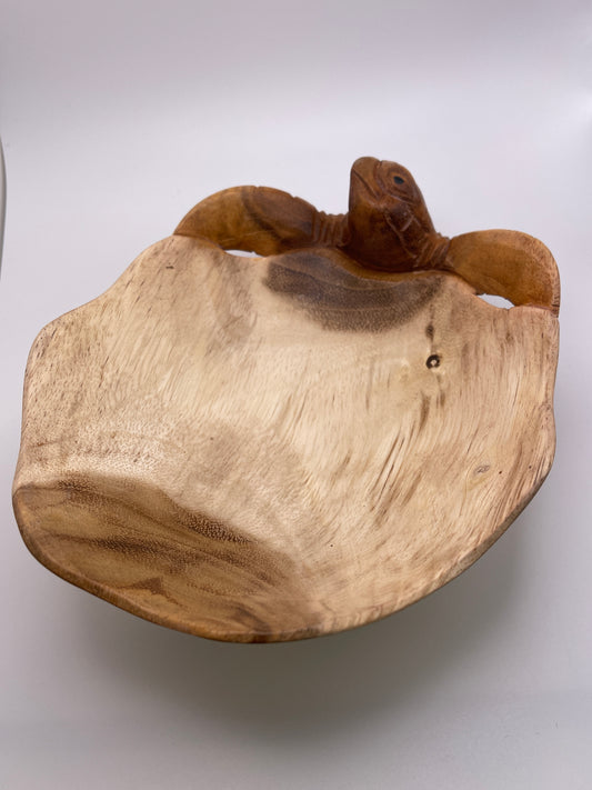 Turtle Wood Bowl.
