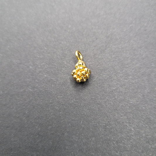 Vermeil Beaded Bouquet Charm Sold Individually.