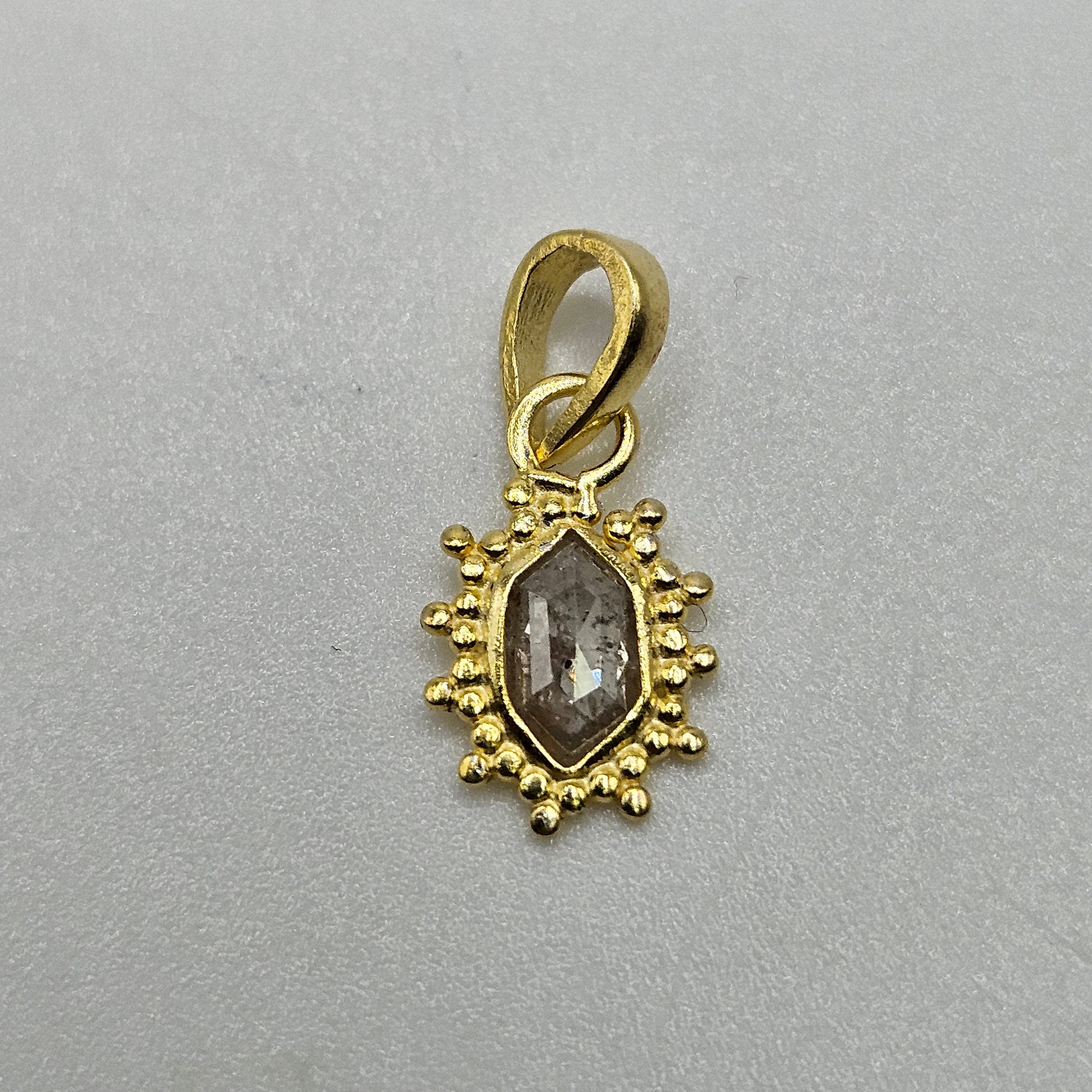 Vermeil Diamond Pendant.