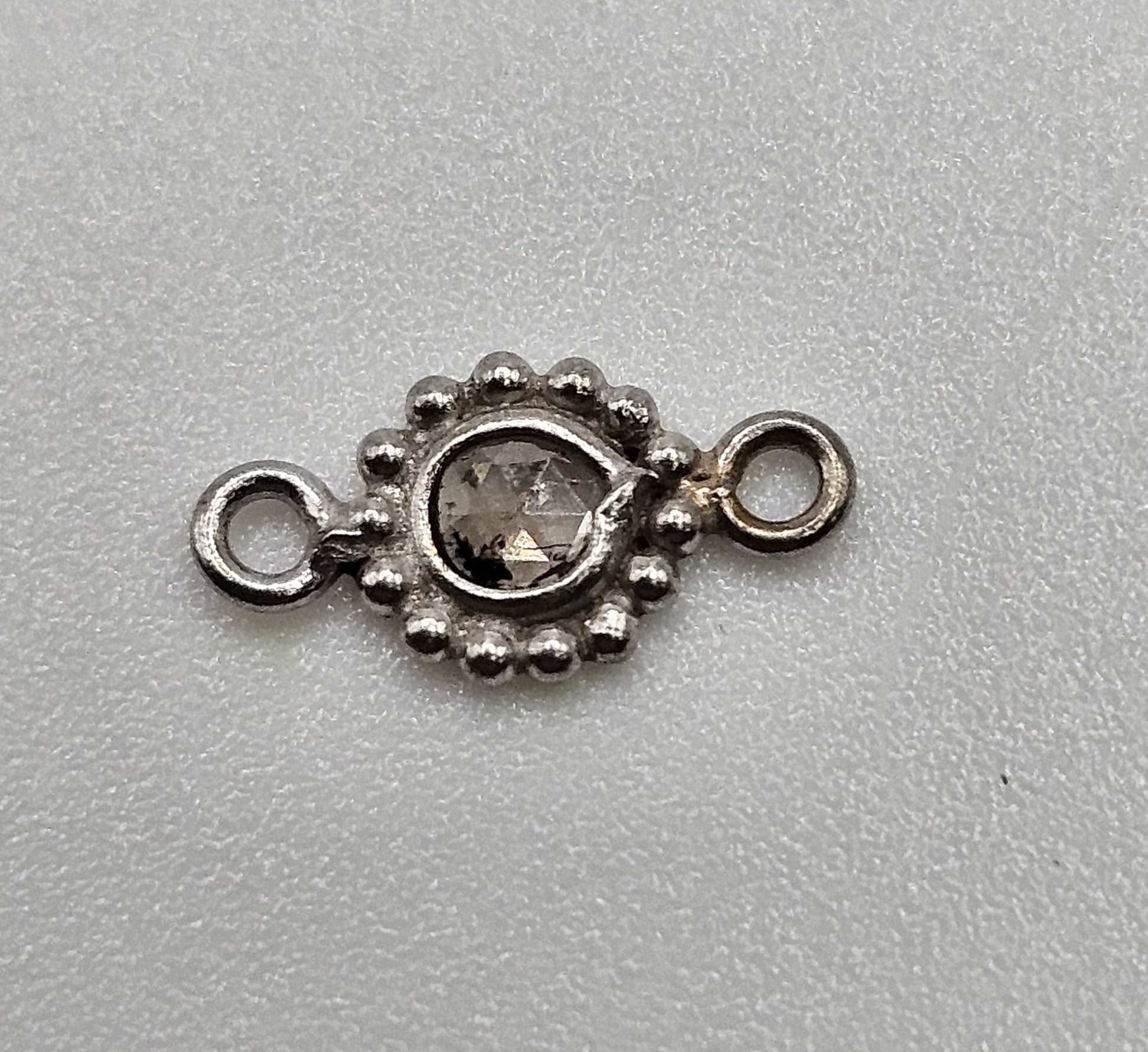 Vermeil Diamond Small Connector.