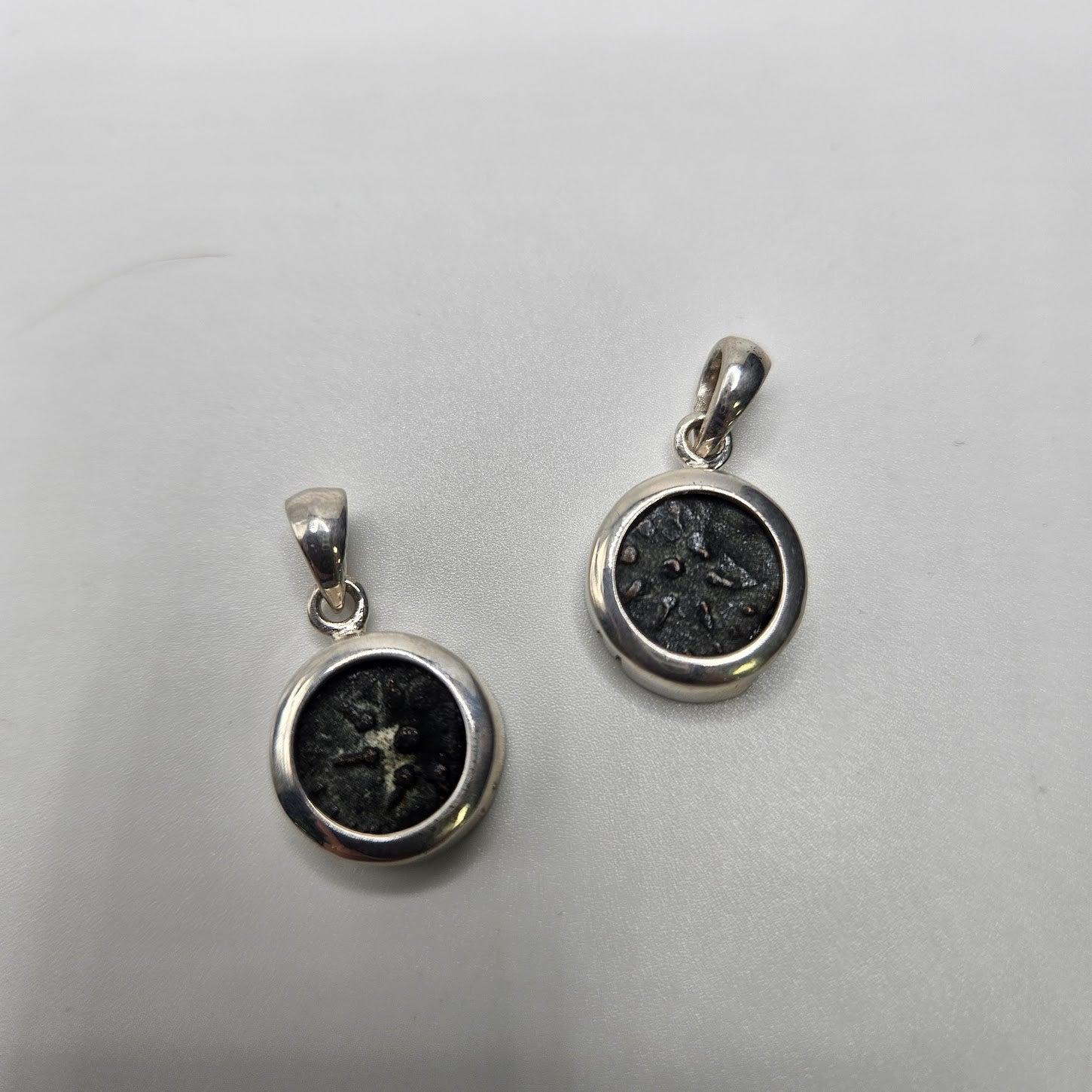 Widows Mite Ancient Coin Pendant.