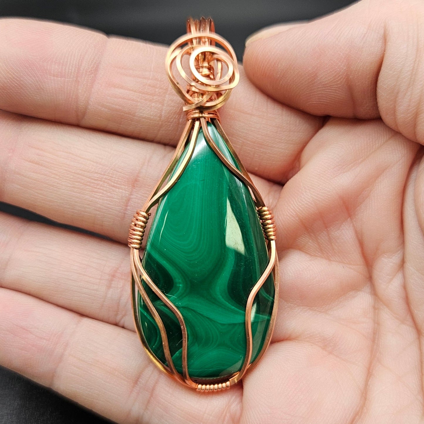 Wire Wrapped Cabochon Pendant Class.