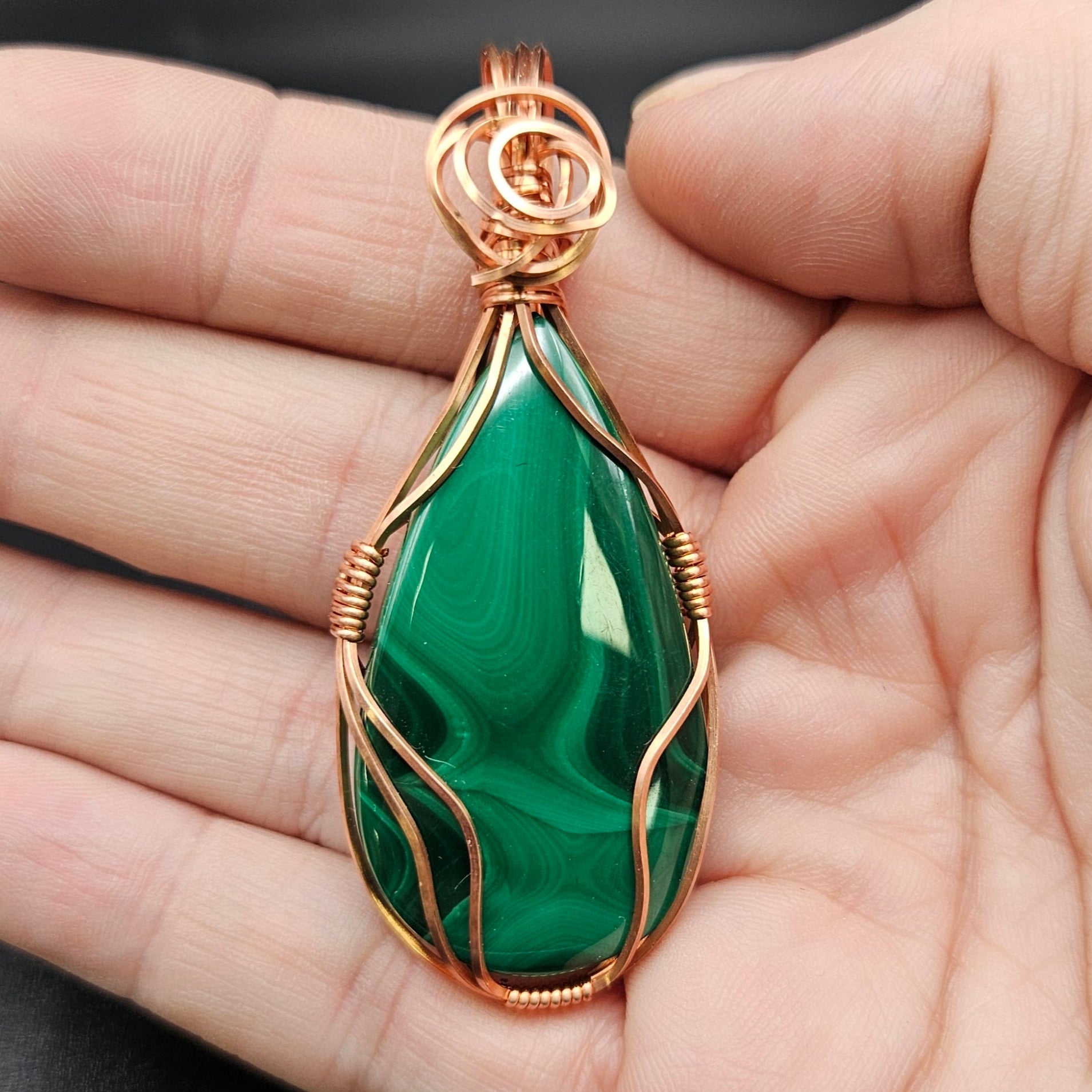 Wire Wrapped Cabochon Pendant Class.