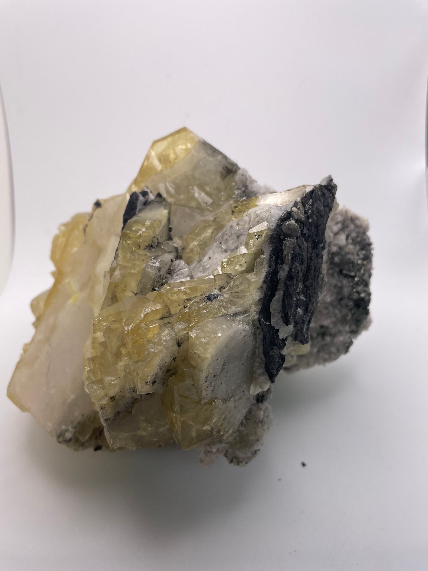 Yellow Gypsum Raw Specimen.