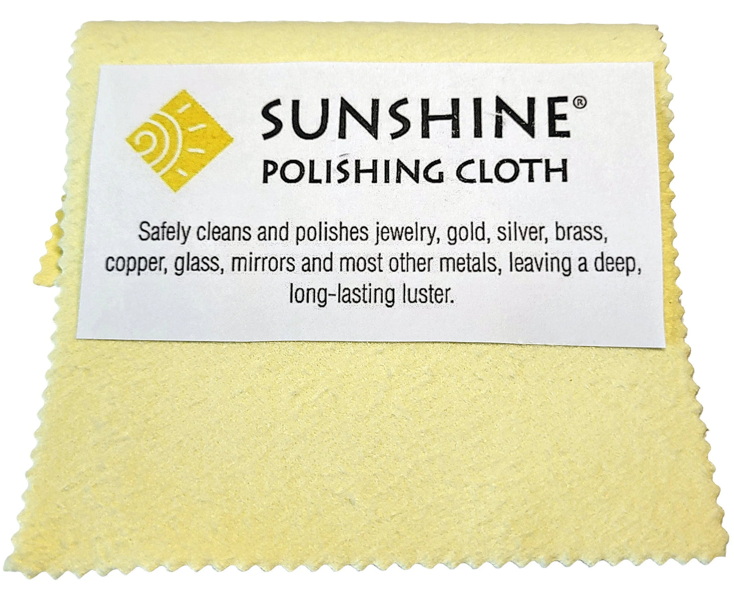Sunshine Polishing Cloth 8 x 6