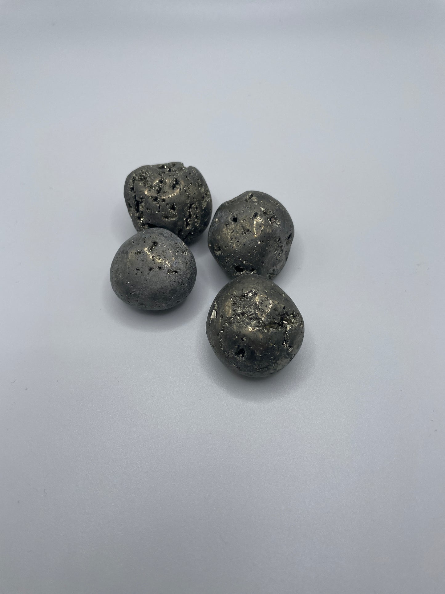 Pyrite Tumbled Stone