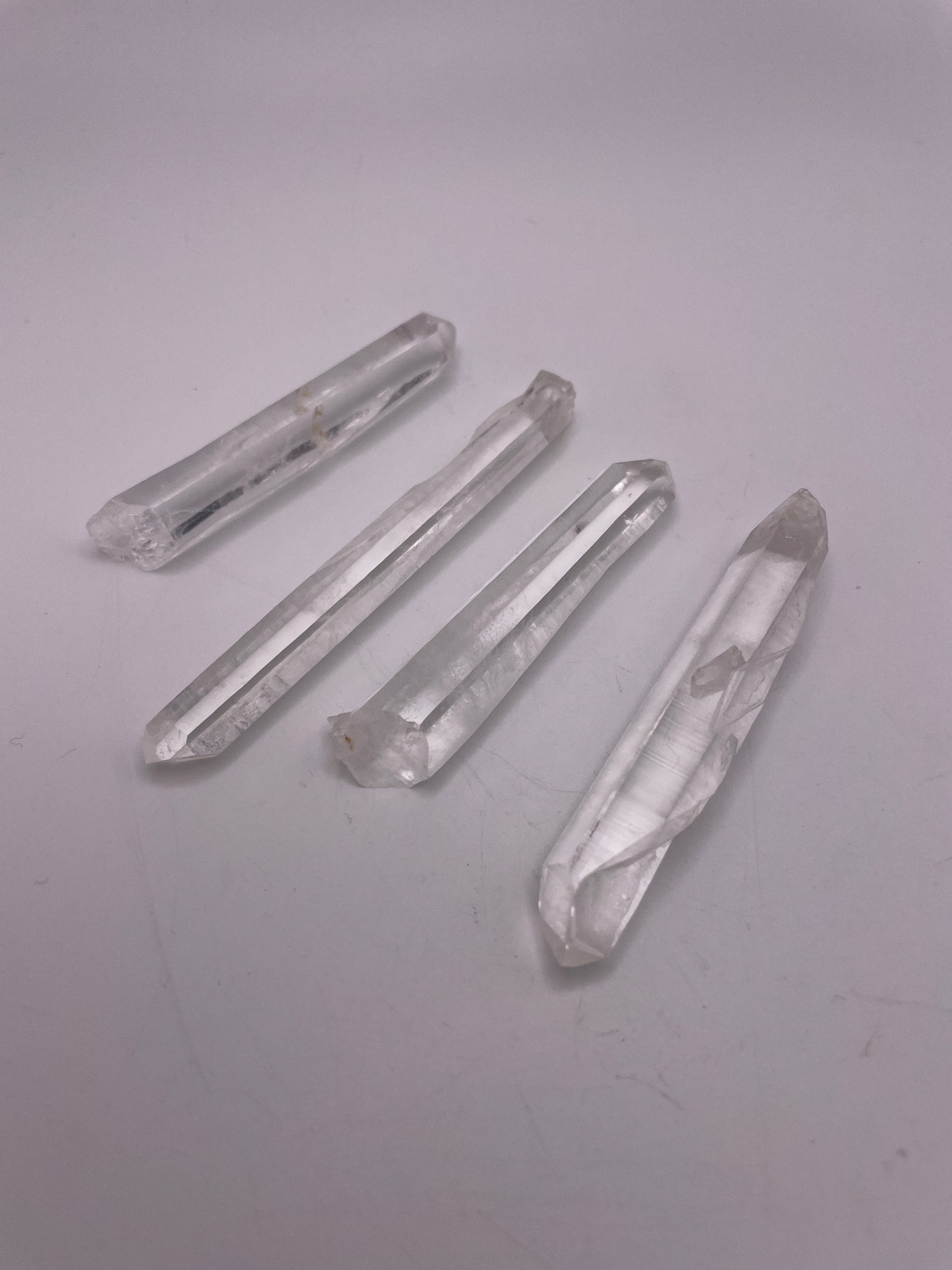 Blue Mist Lemurian Quartz Point 70mm