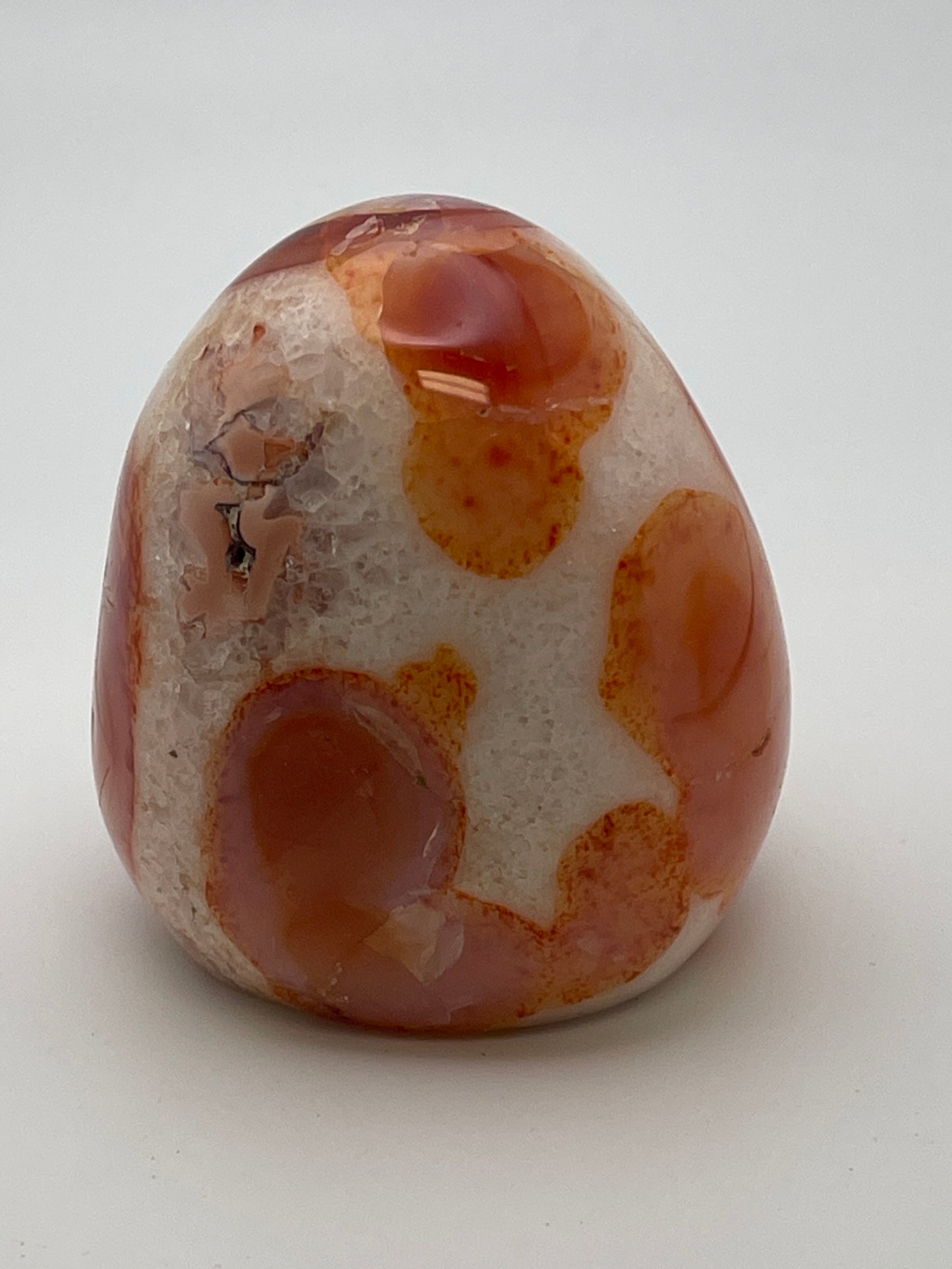 Carnelian Stand Up Egg Specimen