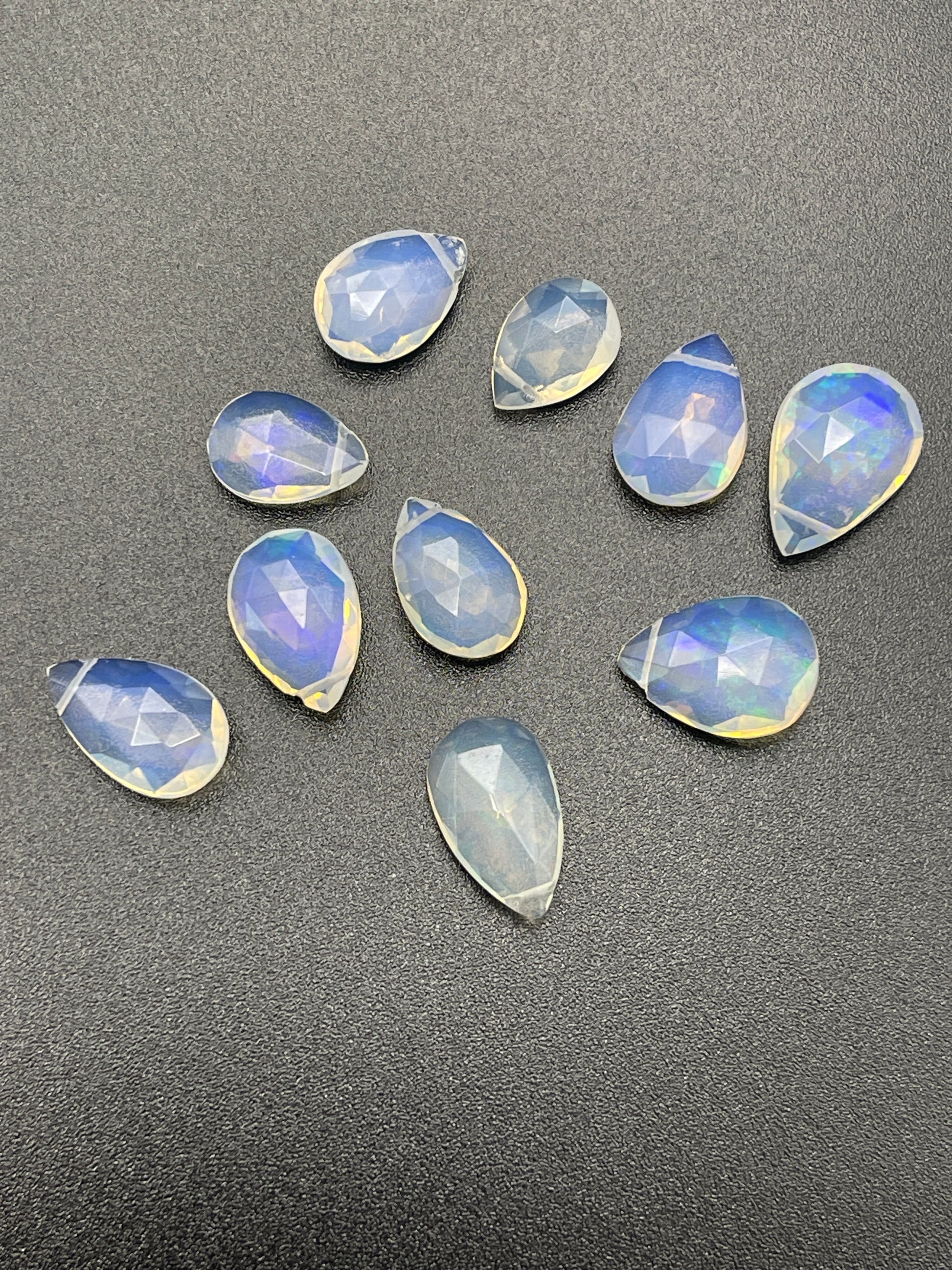 Sm Opal Faceted Top Drill Ethiopian