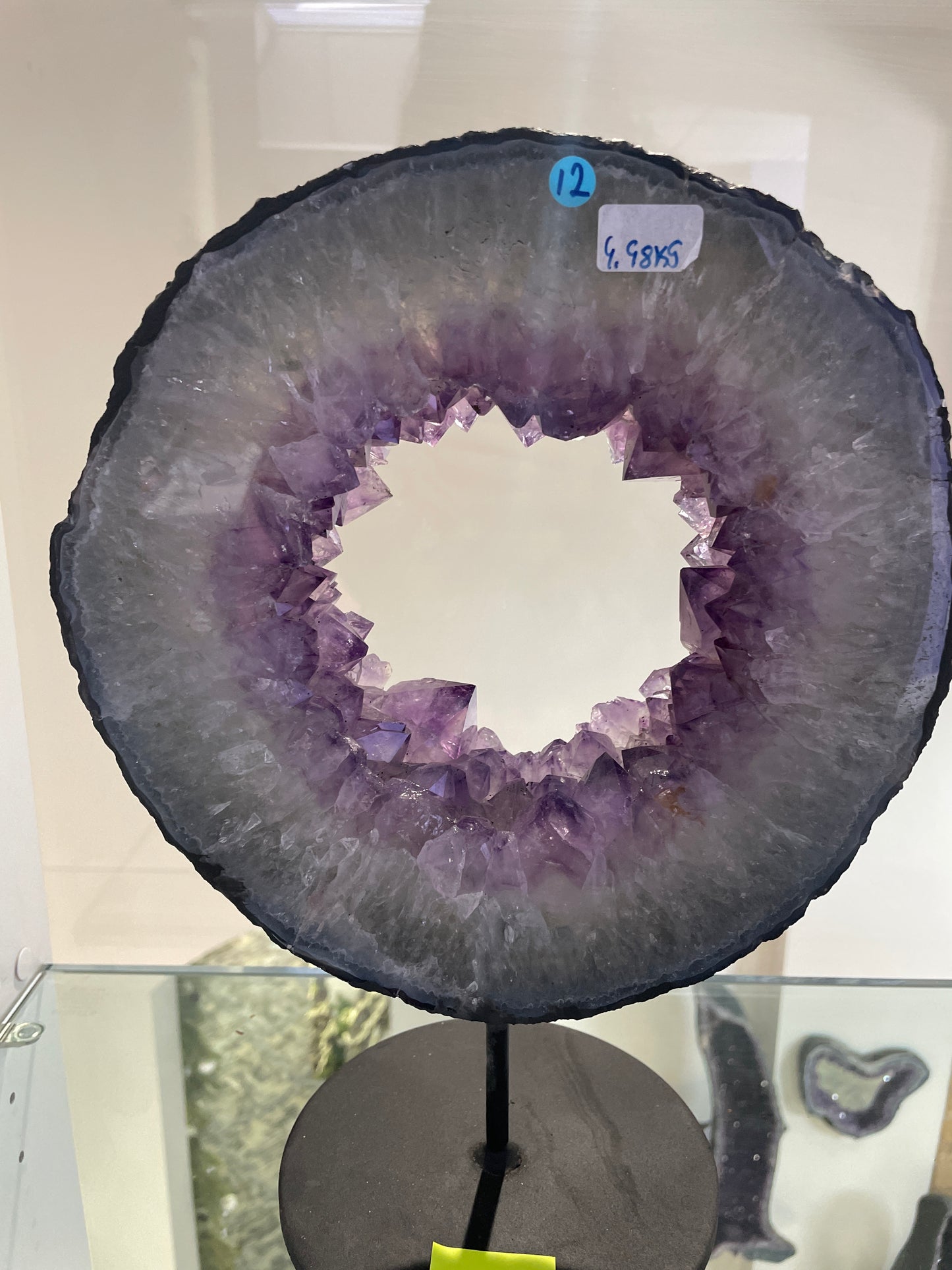 Amethyst Specimen On Stand 929