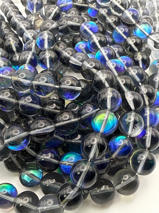 12mm Blue Mermaid Glass