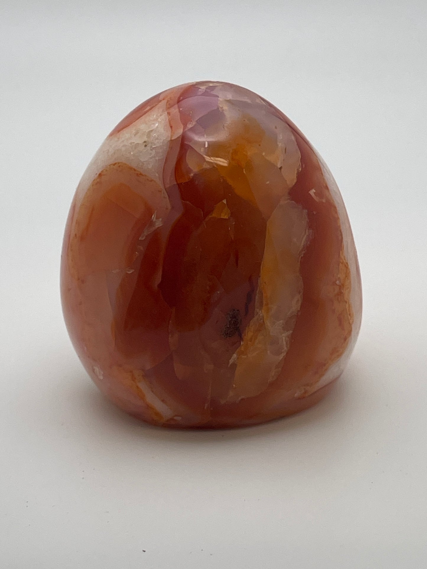 Carnelian Stand Up Egg Specimen