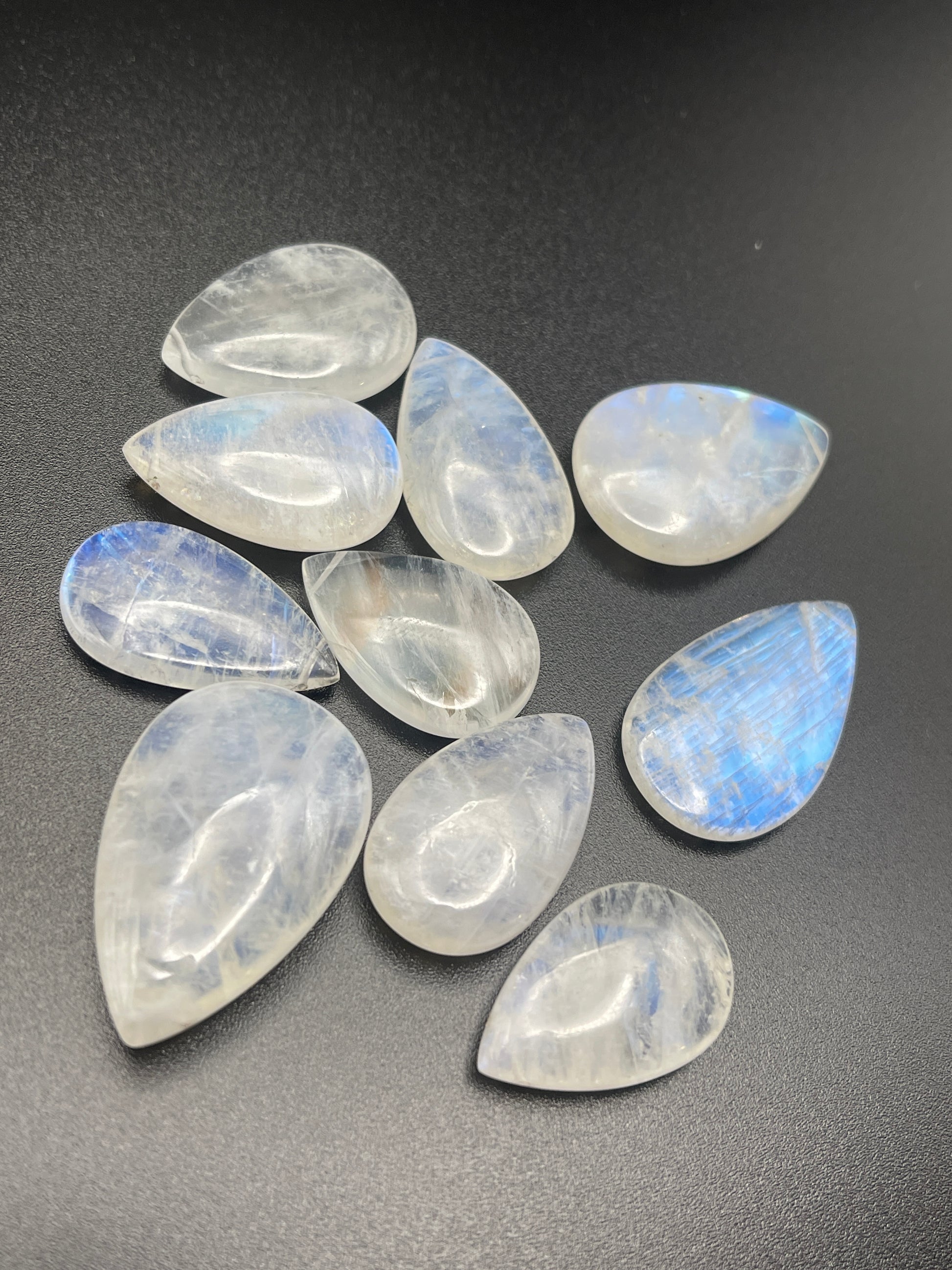 Moonstone Top Drill Smooth AAA Lrg