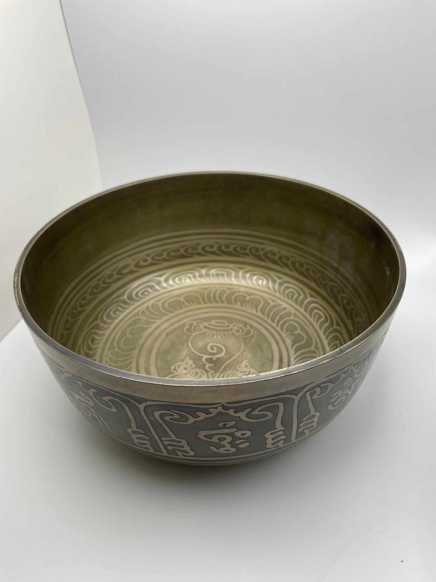 Singing Bowl 7.75” Old Handmade