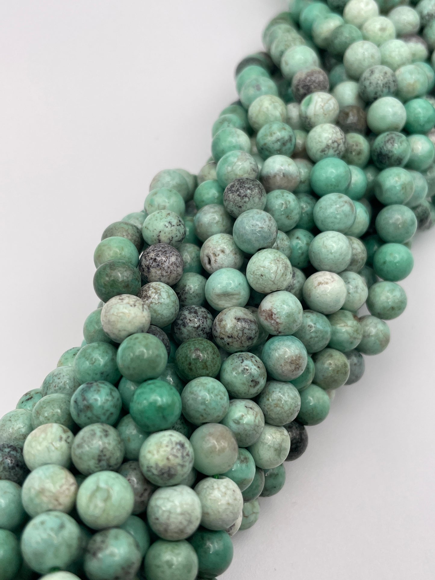 6mm Chrysoprase Round Bead Strand