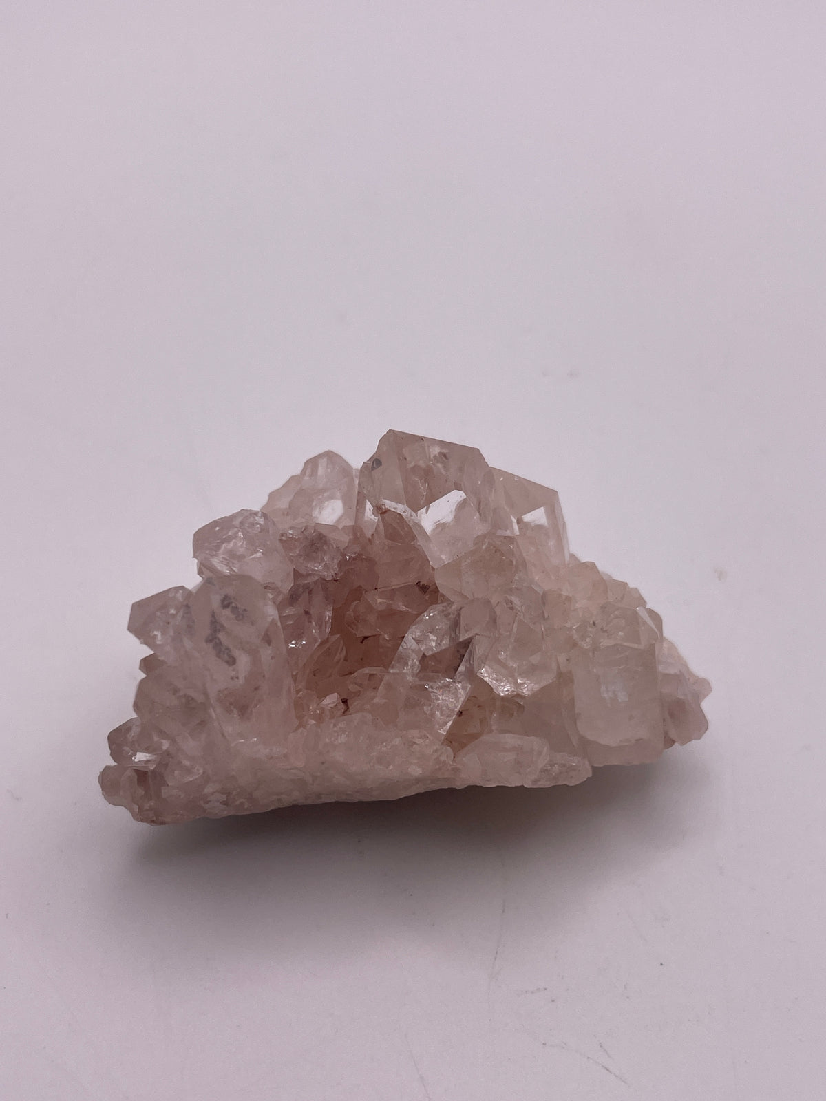 Mini Pink Lemurian Quartz Cluster 2