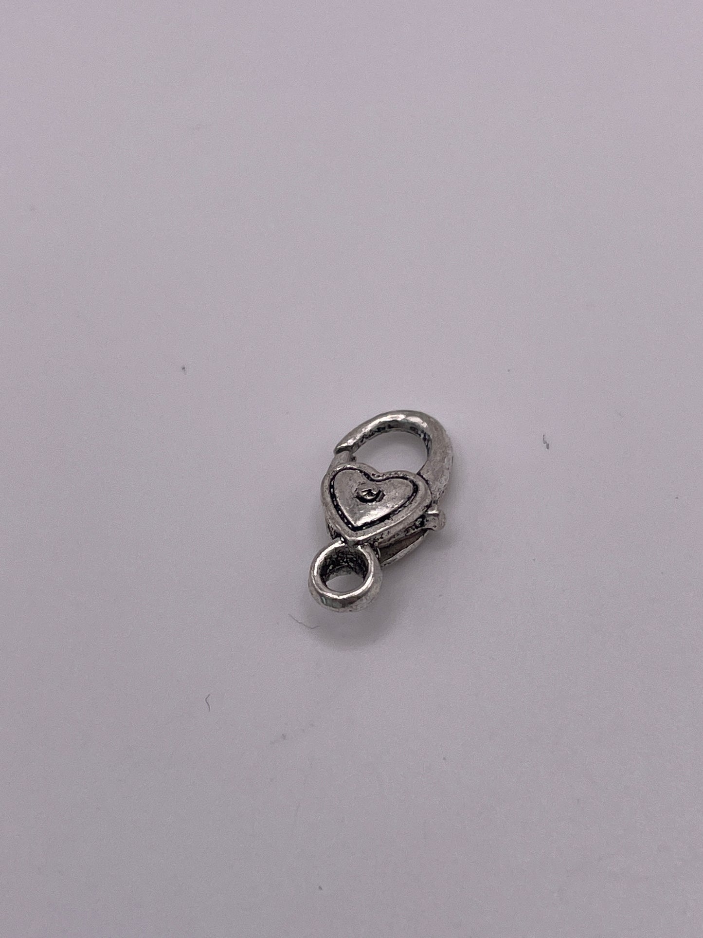 Pewter Heart Clasp