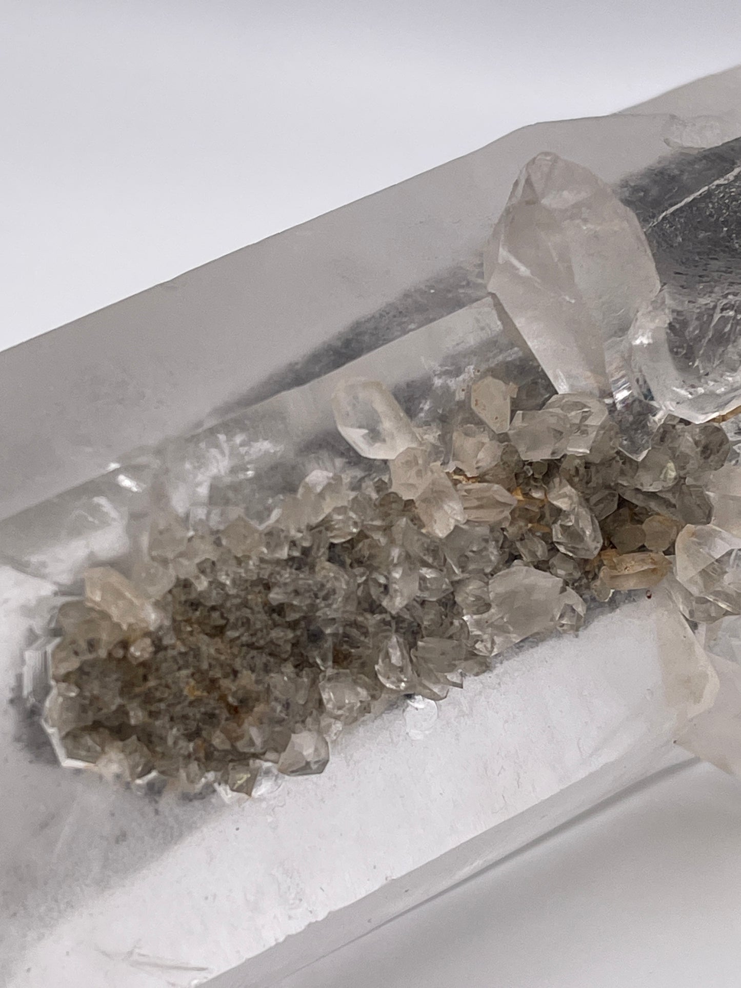 Lumerian Rutilated Phantom Quartz Crystal Cluster 1530.00
