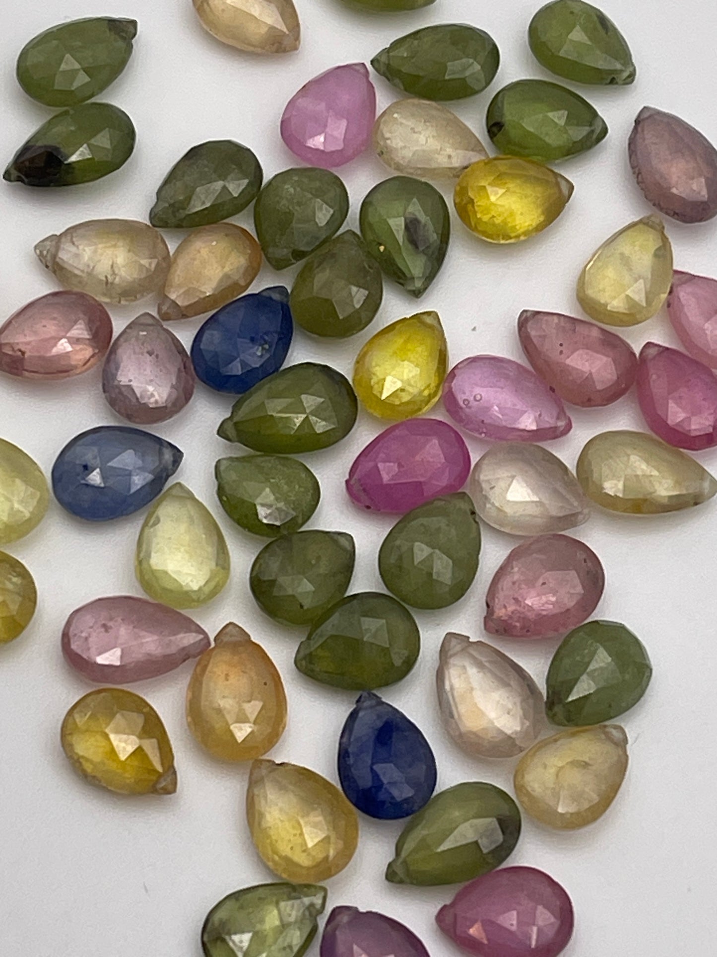 Sapphire Faceted Top Drill AA