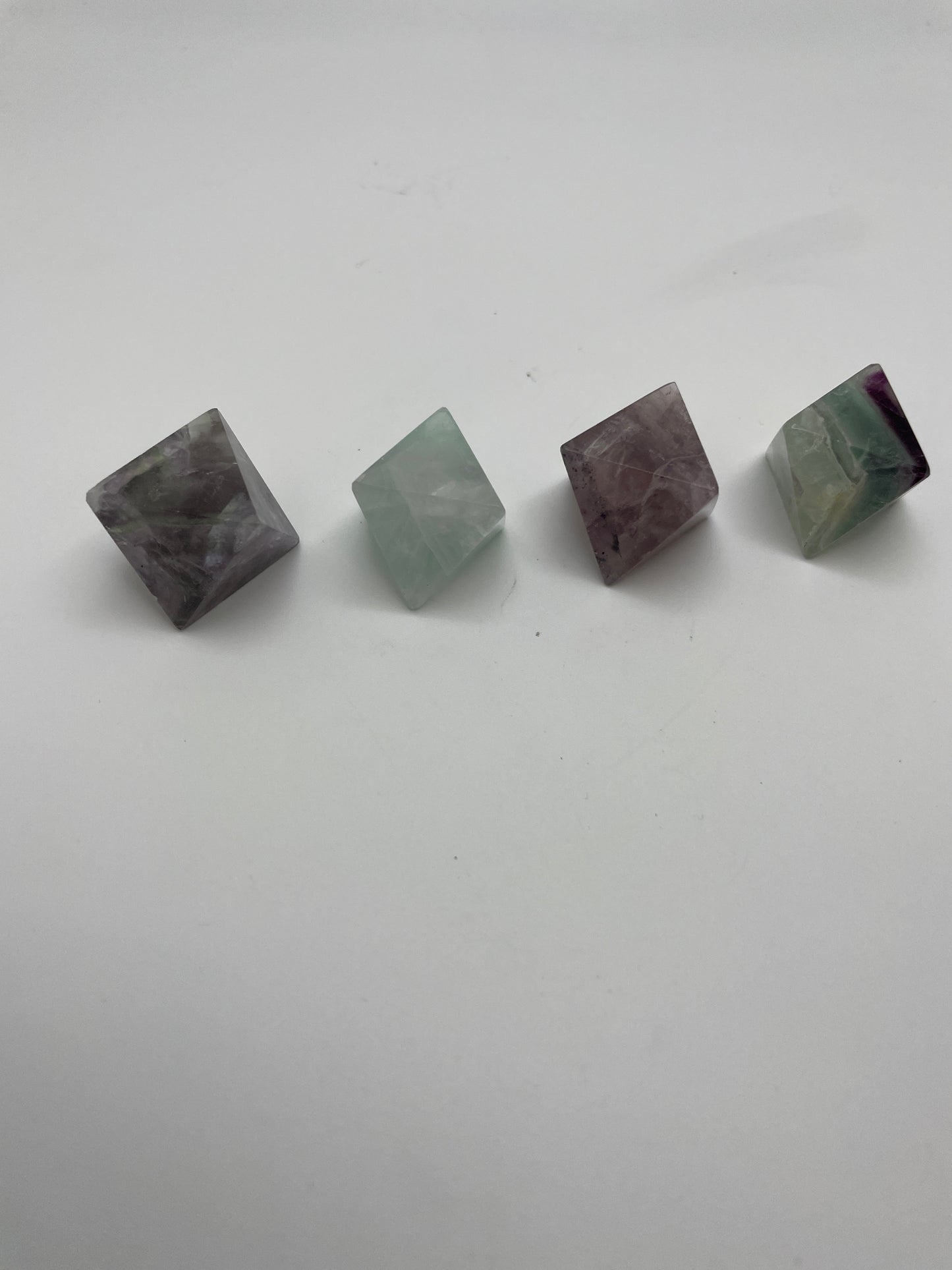 Fluorite Octahedron 1 Inch