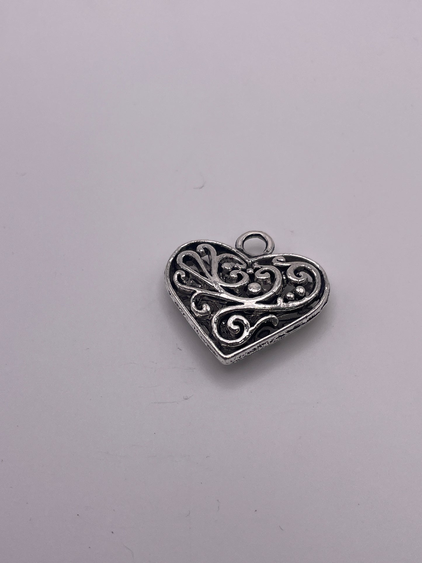 Pewter Heart Pendant 1.30