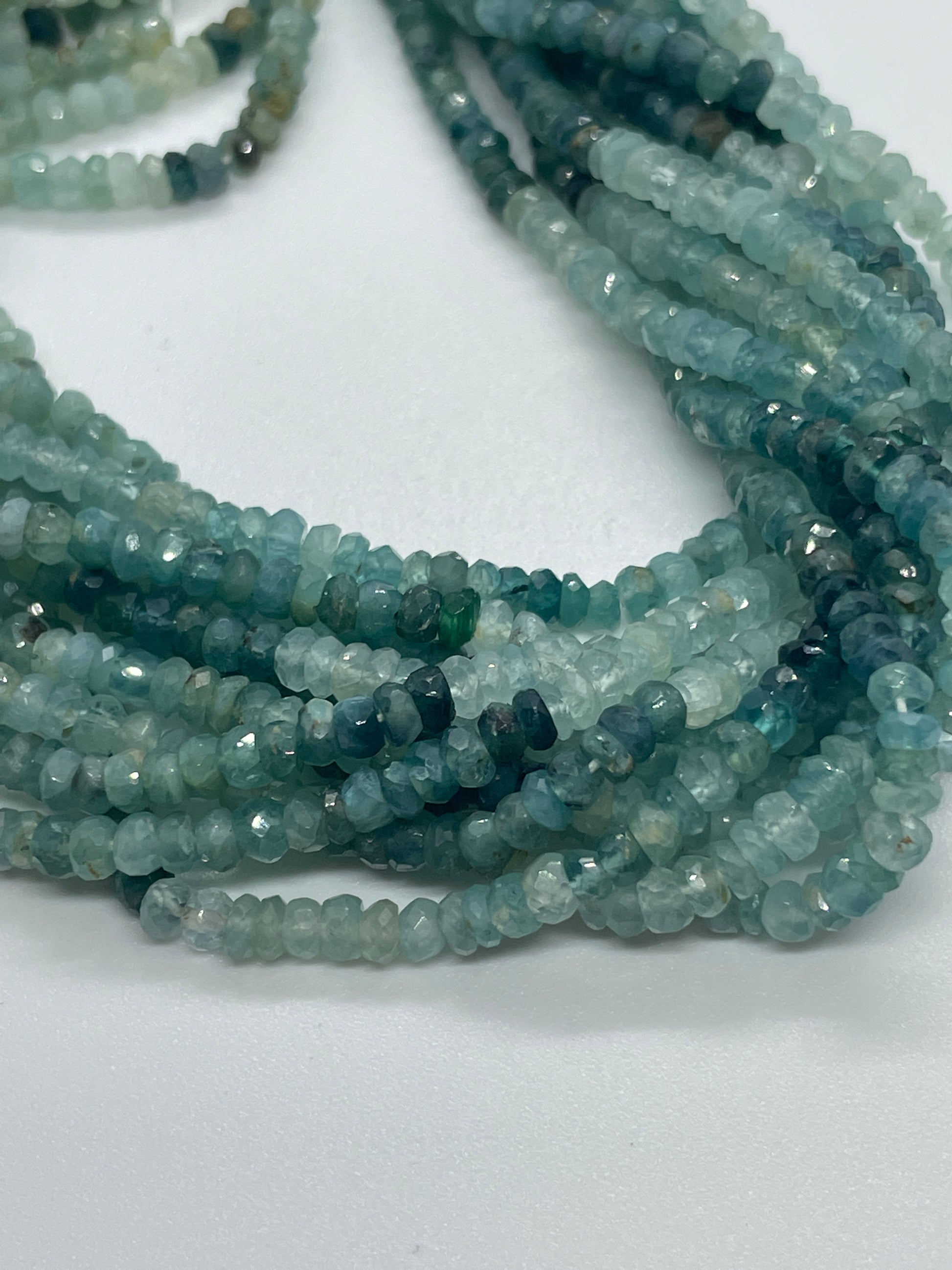 6-8mm Star Ruby Graduated Bead Strand