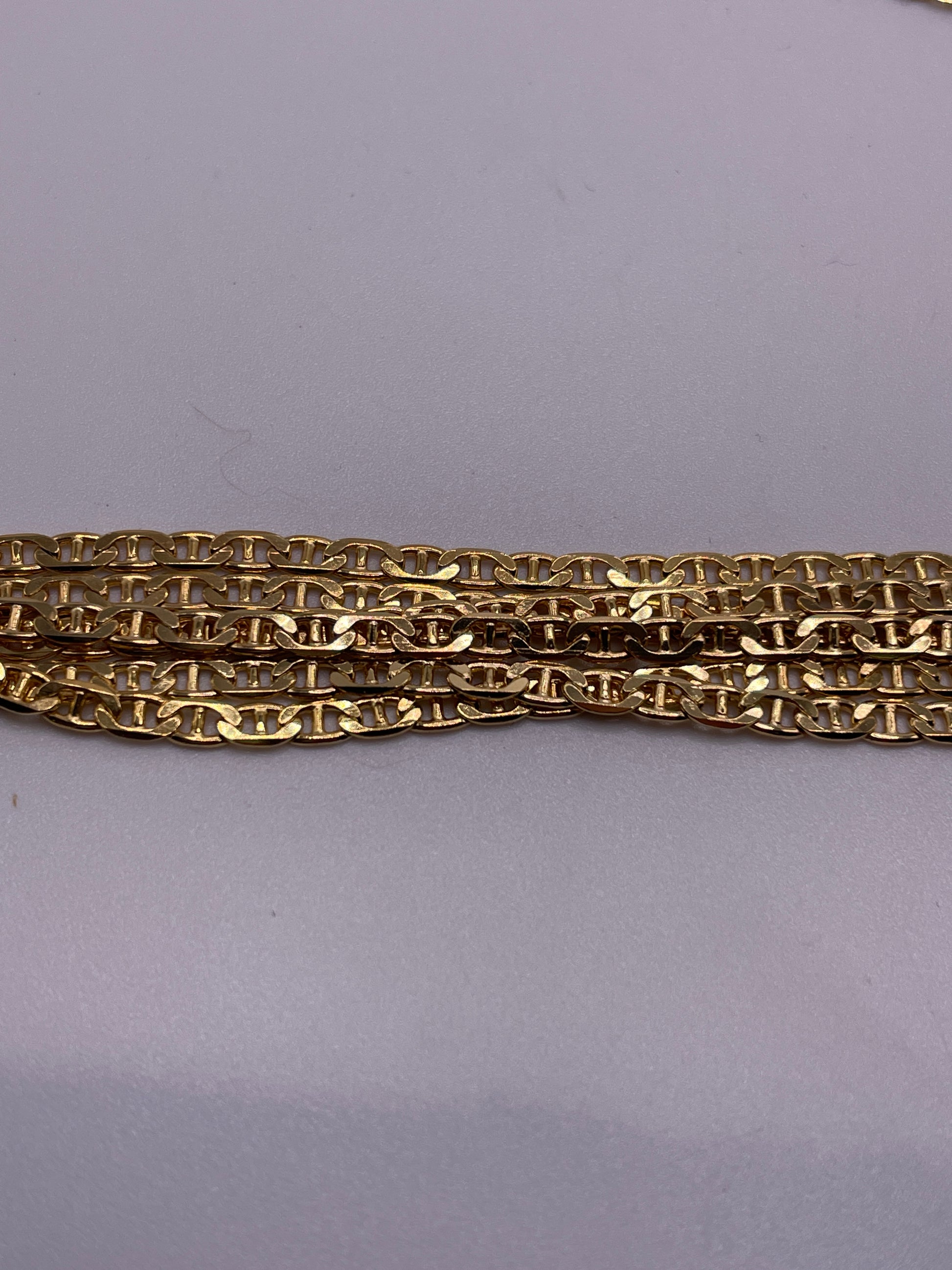 4mm Mariner Chain Gold Filled Per Foot