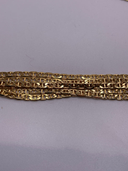 4mm Mariner Chain Gold Filled Per Foot