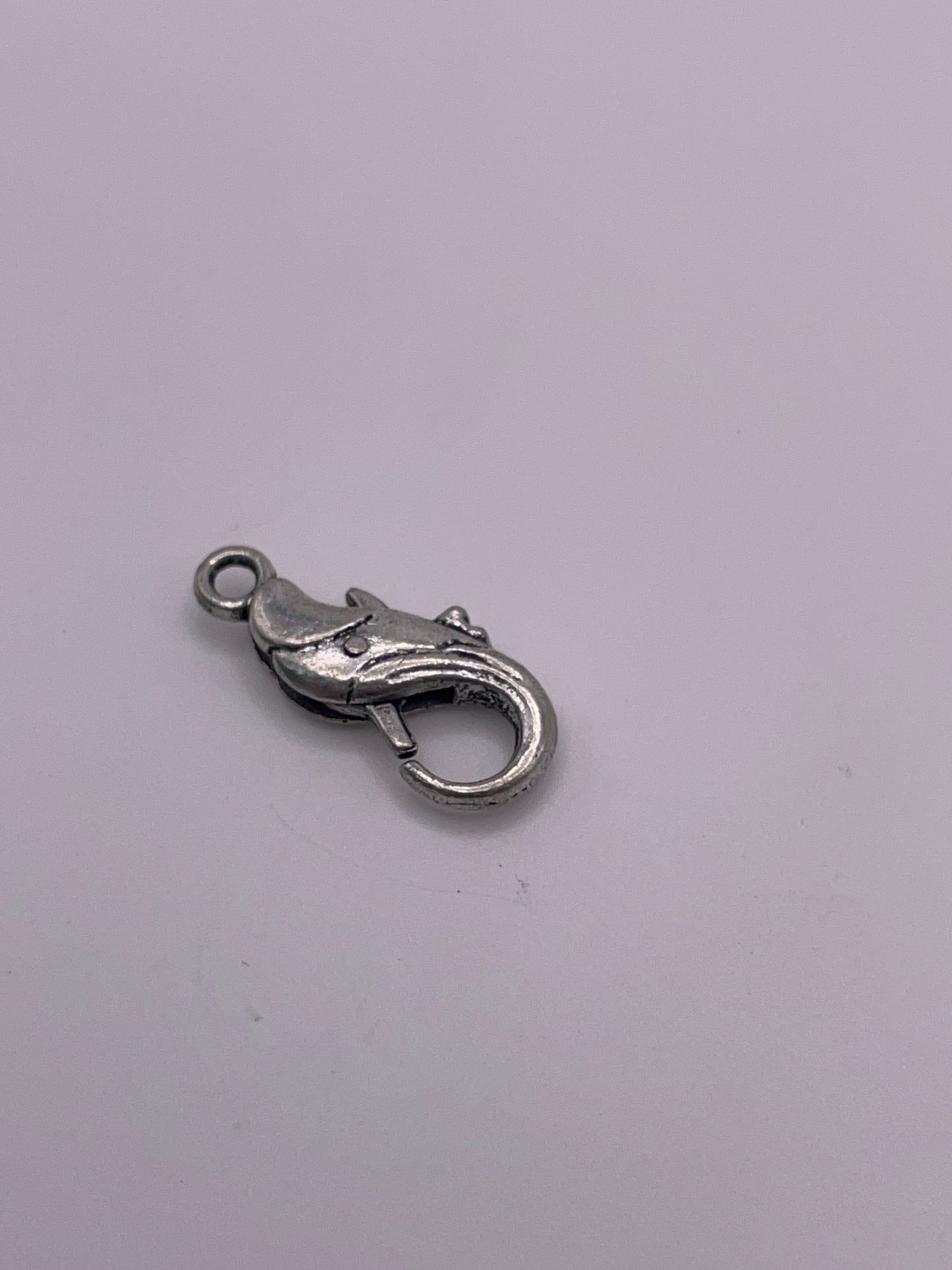 Pewter Fish Clasp 1.50