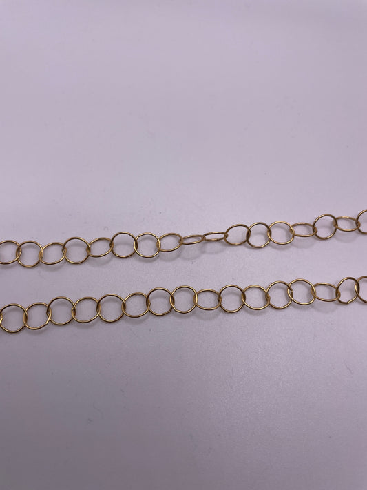 8mm Cable Chain Gold Filled