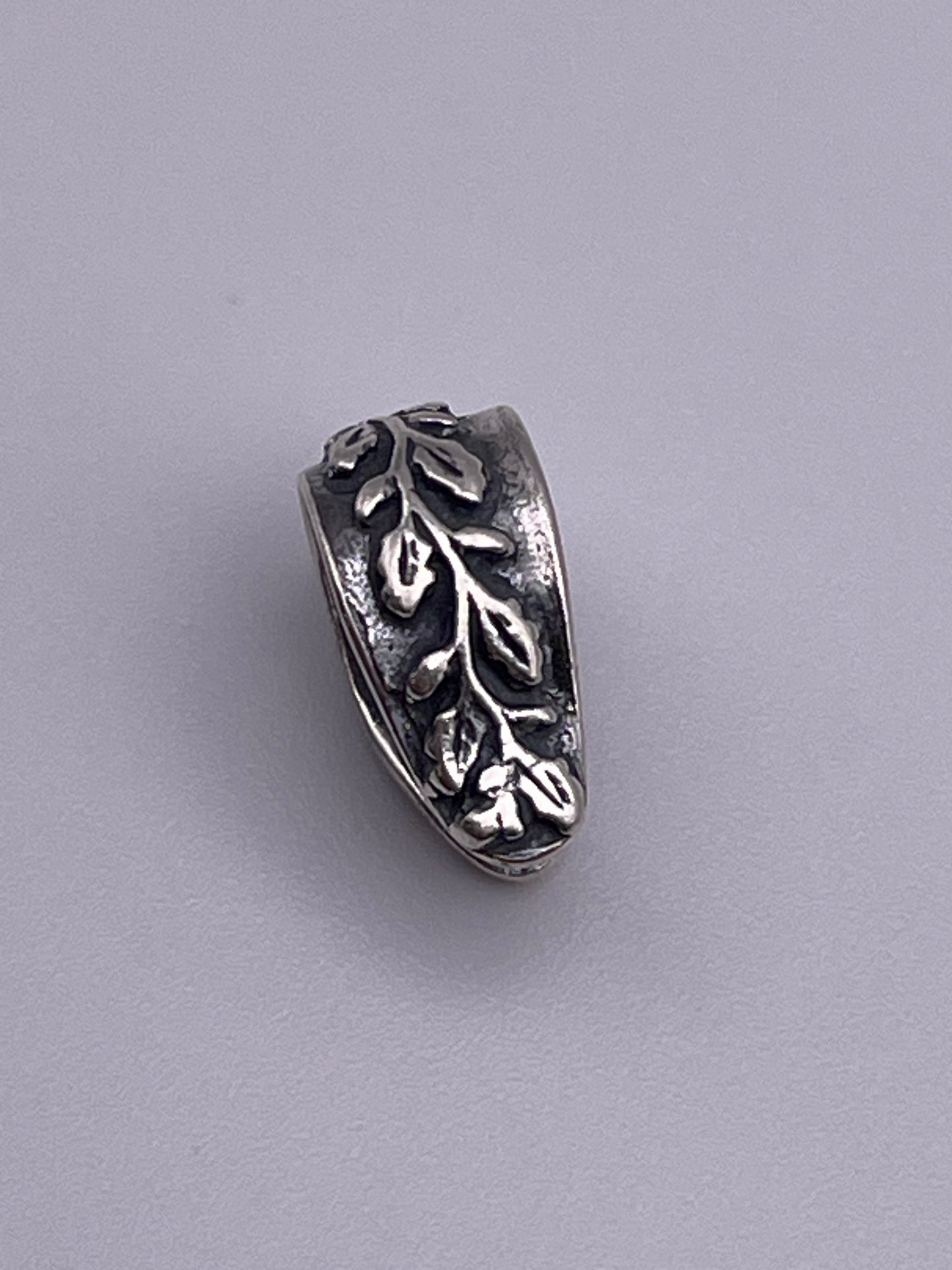 Sterling Silver Bail Vine 1/2” 8mm Opening